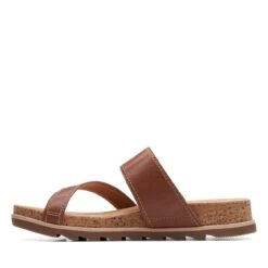 Clarks Yacht Beach Tan Leather -Clarks 26171771 W 5