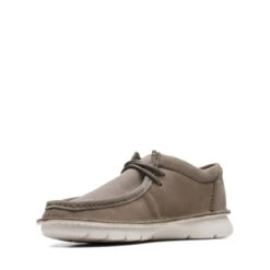 Clarks Colehill Easy Grey Nubuck 12 Clarks Colehill Easy Grey Nubuck -Clarks 26171824 W 4