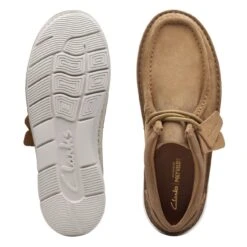 Clarks Colehill Easy Dark Sand Nubuck 15 Clarks Colehill Easy Dark Sand Nubuck -Clarks 26171825 W 7