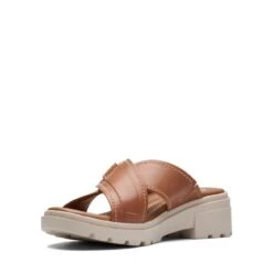 Clarks Coast Cross Tan Leather -Clarks 26171907 W 4