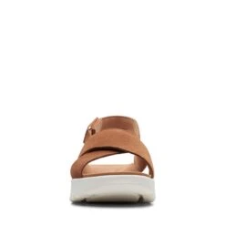 Clarks Dash Lite Wish Dark Tan Suede -Clarks 26171950 W 3