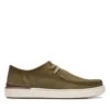Clarks Court Lite Wally Dark Olive Suede -Clarks 26171983 W 1