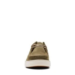 Clarks Court Lite Wally Dark Olive Suede -Clarks 26171983 W 3