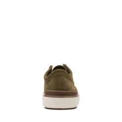 Clarks Court Lite Wally Dark Olive Suede -Clarks 26171983 W 6