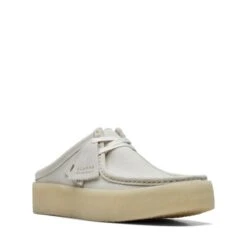 Clarks Wallabee Cup Lo Off White Suede 10 Clarks Wallabee Cup Lo Off White Suede -Clarks 26171996 W 2