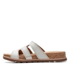 Clarks Yacht Coral White Leather -Clarks 26172014 W 5