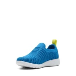 Clarks Ezera Walk T. Blue Textile -Clarks 26172029 W 4