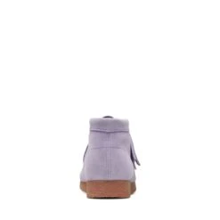 Clarks Wallabee Boot Older Lilac Suede -Clarks 26172036 W 6