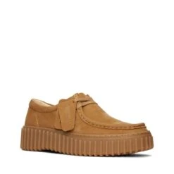Clarks Torhill Bee Light Tan Nubuck -Clarks 26172084 W 2