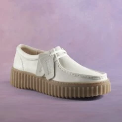 Clarks Torhill Bee Off White Leather 17 Clarks Torhill Bee Off White Leather -Clarks 26172085 W 17