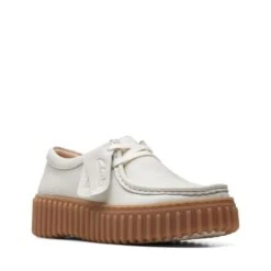 Clarks Torhill Bee Off White Leather 22 Clarks Torhill Bee Off White Leather -Clarks 26172085 W 2