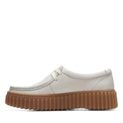 Clarks Torhill Bee Off White Leather 25 Clarks Torhill Bee Off White Leather -Clarks 26172085 W 5