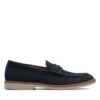 Clarks Atticus LT Slip Navy Suede 2 Clarks Atticus LT Slip Navy Suede -Clarks 26172441 W 1