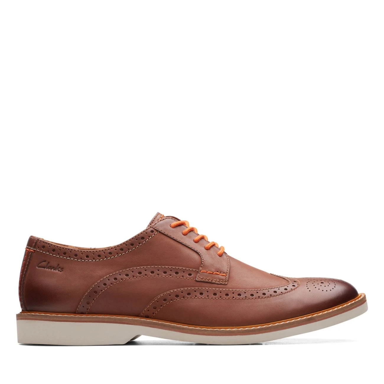 Clarks Atticus LT Limit Dark Tan Leather 3 Clarks Atticus LT Limit Dark Tan Leather