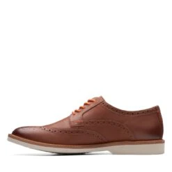 Clarks Atticus LT Limit Dark Tan Leather 13 Clarks Atticus LT Limit Dark Tan Leather -Clarks 26172502 W 5