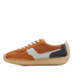 Clarks Natalie Run Orange Combination -Clarks 26172566 W 5