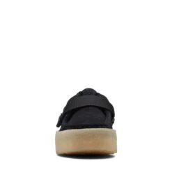 Clarks WallaCup Strap Black Suede -Clarks 26172569 W 3
