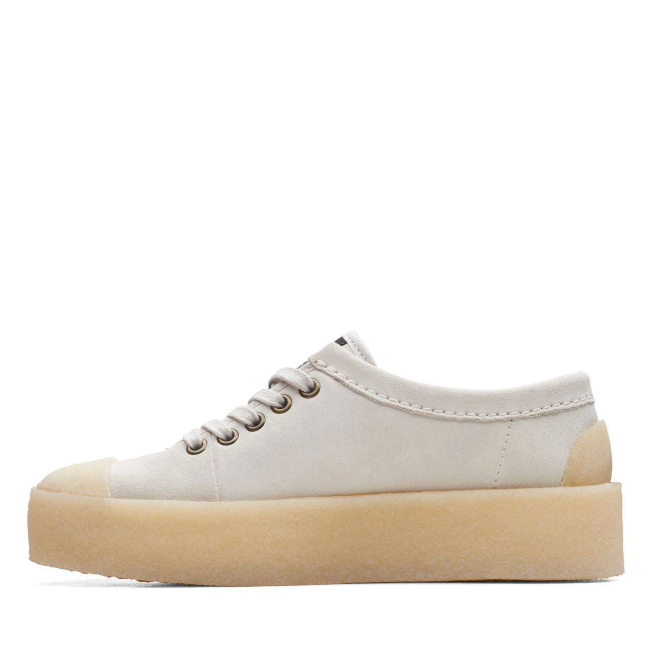 Clarks Tor Hoop Off White Suede 7 Clarks Tor Hoop Off White Suede - Image 5