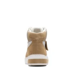 Clarks Craft Court Top Dark Sand Combi -Clarks 26172676 W 6