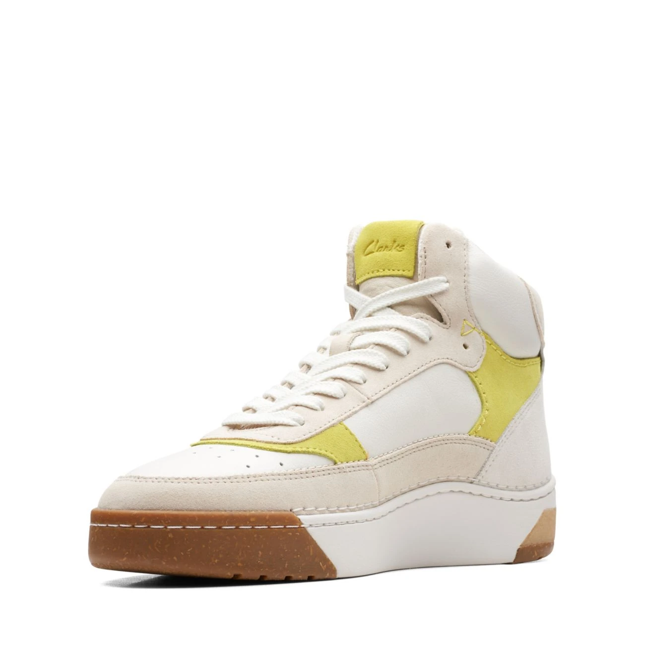 Clarks Craft Court Top White Multi 6 Clarks Craft Court Top White Multi - Image 4