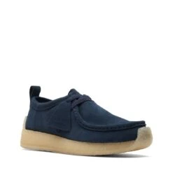 Clarks 8th St Rossendale Dark Navy -Clarks 26172715 W 2