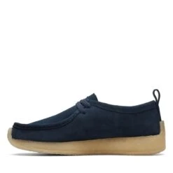 Clarks 8th St Rossendale Dark Navy -Clarks 26172715 W 5