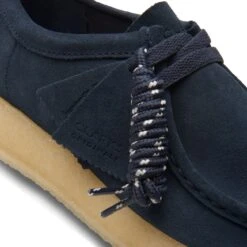 Clarks 8th St Rossendale Dark Navy -Clarks 26172715 W 8