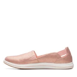 Clarks Breeze Step II Pink Metallic -Clarks 26172782 W 5