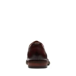 Clarks Un Hugh Cap Mahogany Leather 14 Clarks Un Hugh Cap Mahogany Leather -Clarks 26172837 W 6