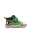 Clarks Foxing Tor Hi Toddler Green -Clarks 26173004 W 1