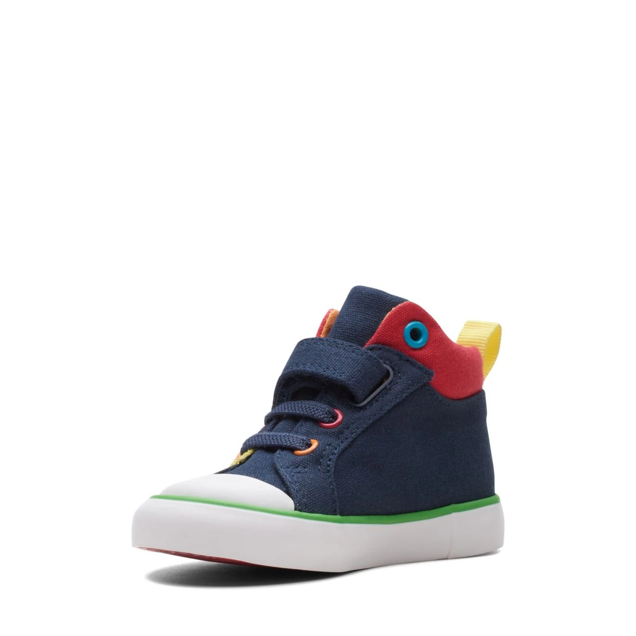 Clarks Foxing Tor Hi Toddler Navy Combination 11 Clarks Foxing Tor Hi Toddler Navy Combination - Image 9