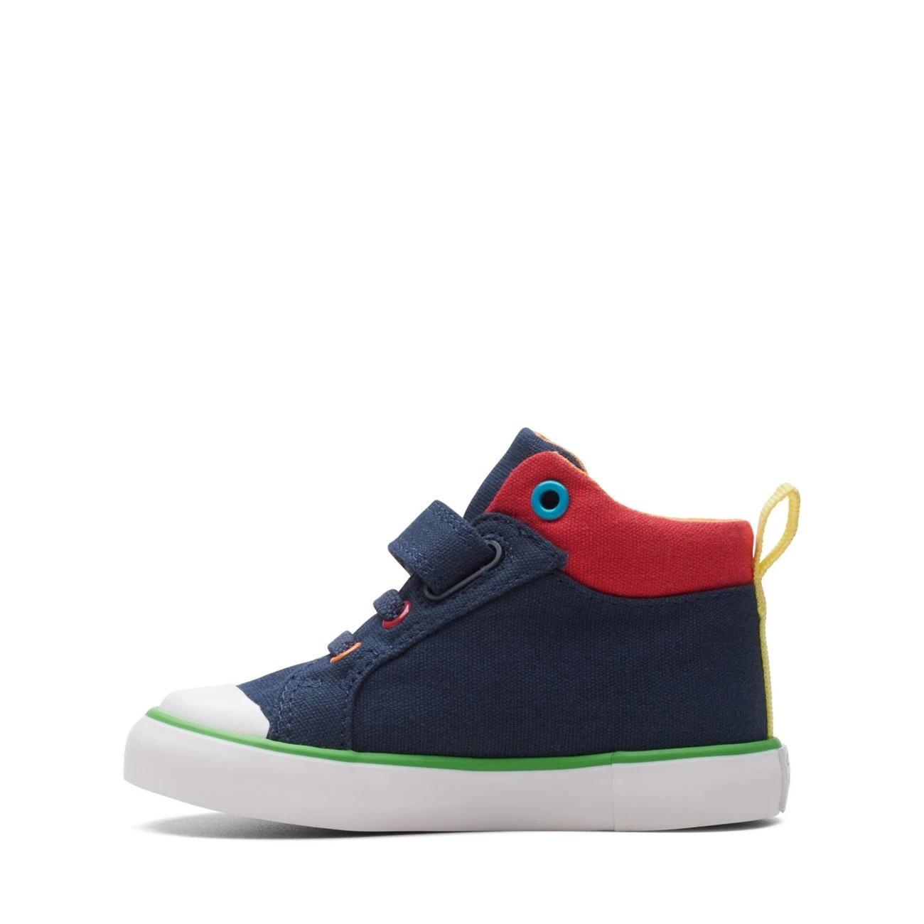 Clarks Foxing Tor Hi Toddler Navy Combination 12 Clarks Foxing Tor Hi Toddler Navy Combination - Image 10
