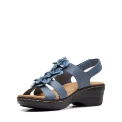 Clarks Merliah Sheryl Blue Interest -Clarks 26173174 W 4