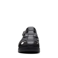 Clarks Orinoco Band Black Leather -Clarks 26173526 W 3