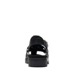 Clarks Orinoco Band Black Leather -Clarks 26173526 W 6