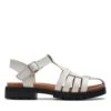 Clarks Orinoco Band Off White Leather -Clarks 26173528 W 1