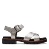 Clarks Orinoco Strap Silver Metallic 2 Clarks Orinoco Strap Silver Metallic -Clarks 26173529 W 1