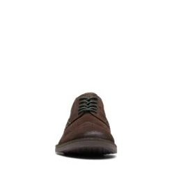Clarks Atticus LT Limit Dark Brown Suede -Clarks 26173555 W 3