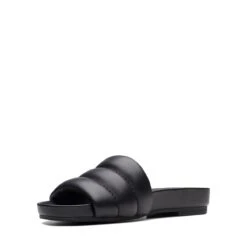 Clarks Pure Soft Black Leather -Clarks 26173700 W 4