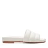 Clarks Pure Soft Off White Leather -Clarks 26173701 W 1