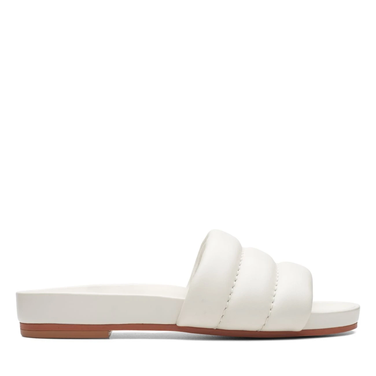 Clarks Pure Soft Off White Leather 3 Clarks Pure Soft Off White Leather