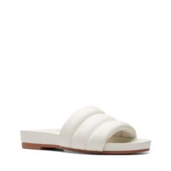 Clarks Pure Soft Off White Leather 14 Clarks Pure Soft Off White Leather -Clarks 26173701 W 2