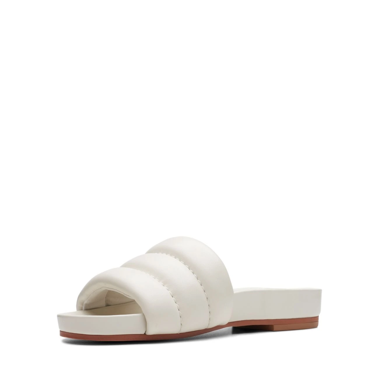 Clarks Pure Soft Off White Leather 8 Clarks Pure Soft Off White Leather - Image 6